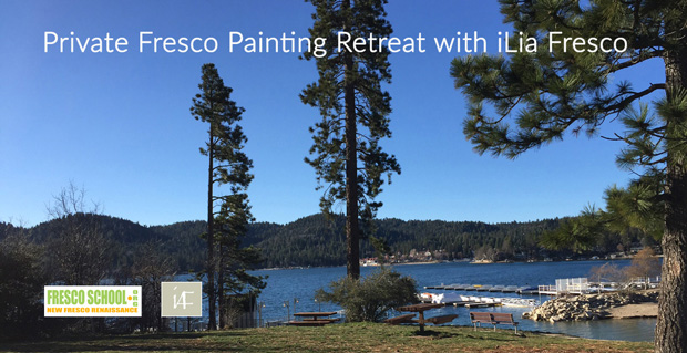 Master Class: 4 - Day Private Fresco Painting Mountain Retreat with iLia Fresco