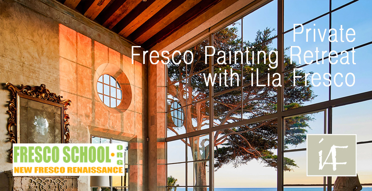 Master Class: 4 - Day Private Fresco Painting Mountain Retreat with iLia Fresco